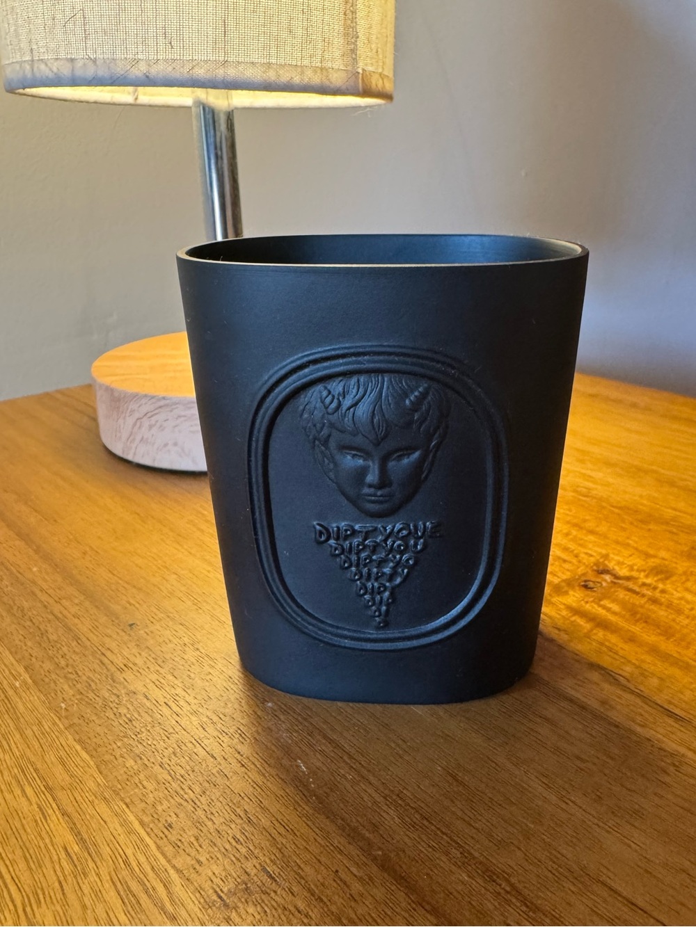 Diptyque L’Elide Empty Candle Vessel Matte Black Limited Edition 220g 7.3 oz